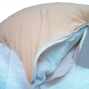 PVC Soft Blue Waterproof Pillowcase